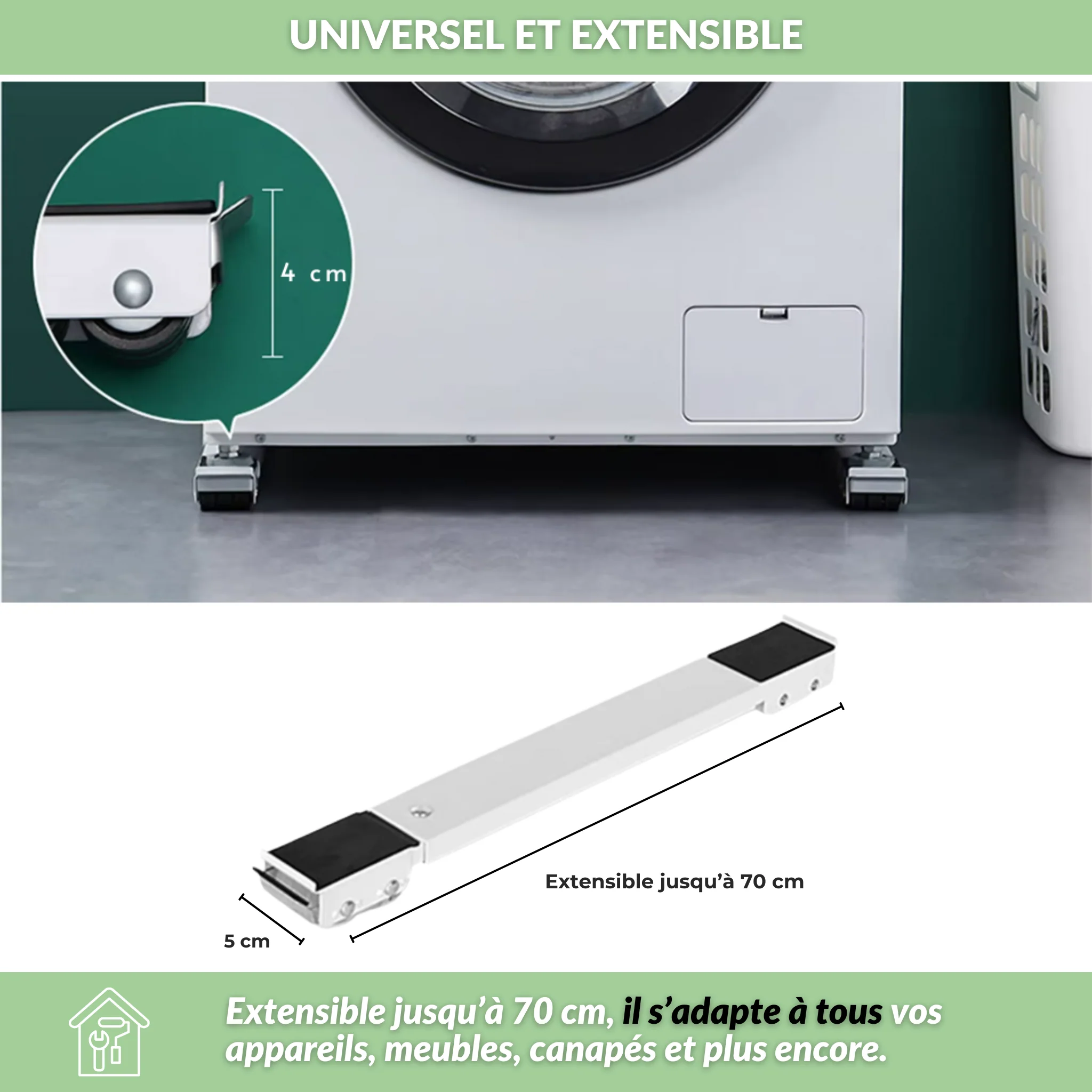 Glisséo | Déplacez Vos Appareils Facilement et Sans Effort ! (par 2) - Image 6