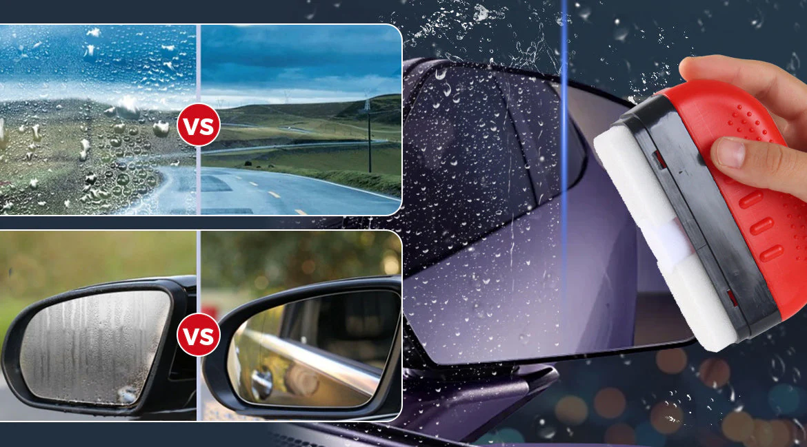 KIT NETTOYAGE PARE BRISE AVEC SOLUTION HYDROPHOBE - Image 5