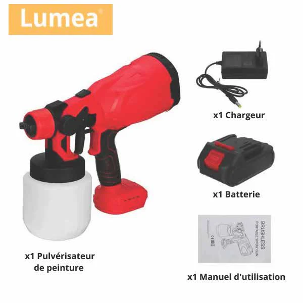 PISTOLET À PEINTURE SANS FIL - Image 5