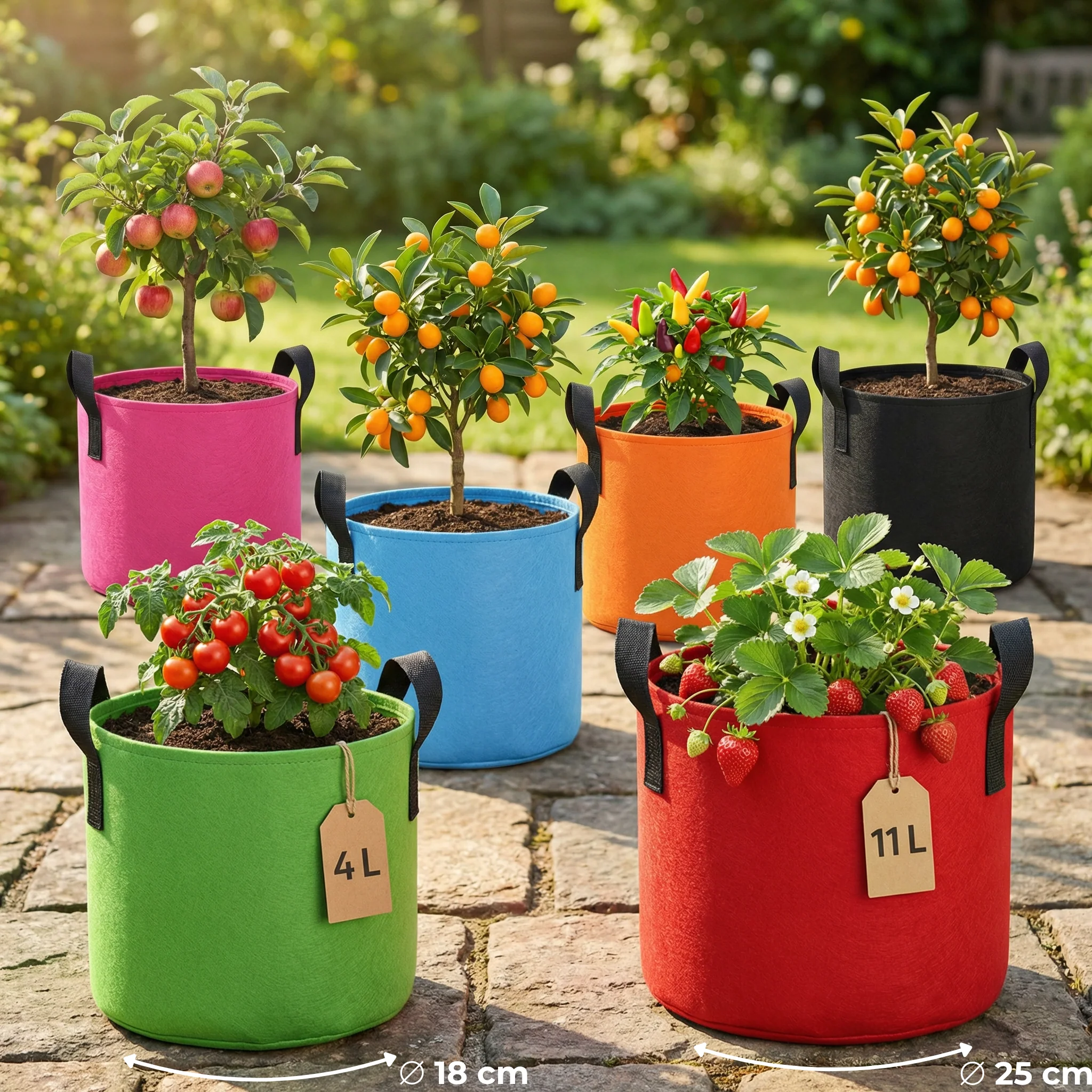 Plantéo | Sac de plantation respirant en tissu géotextile - Image 11