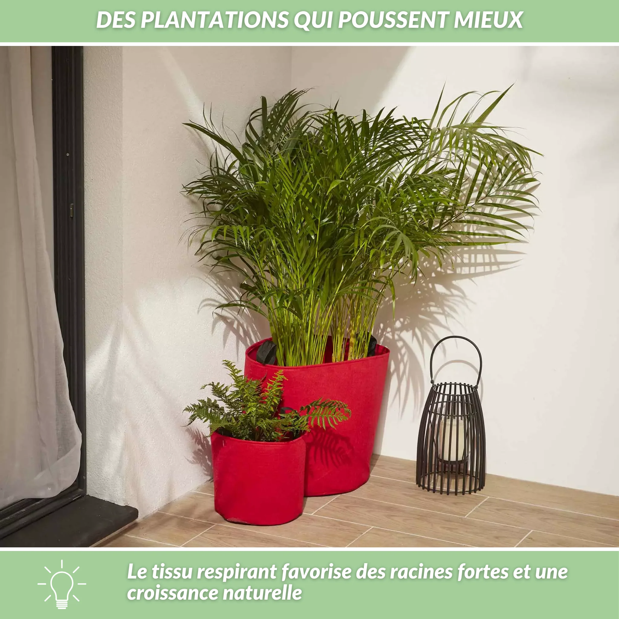 Plantéo | Sac de plantation respirant en tissu géotextile - Image 6