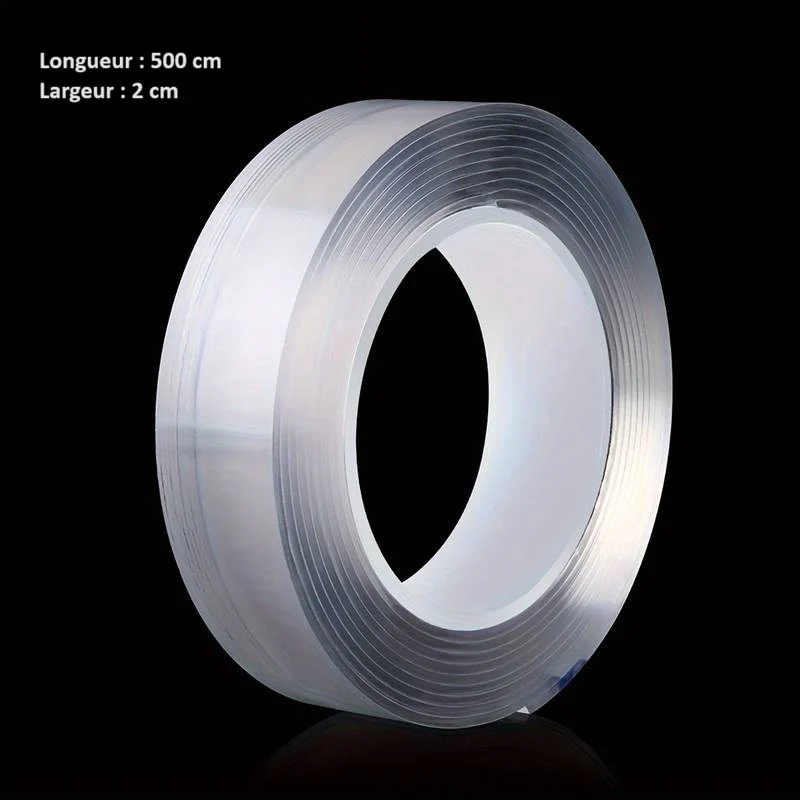RUBAN ADHÉSIF TRANSPARENT RÉUTILISABLE - Image 8