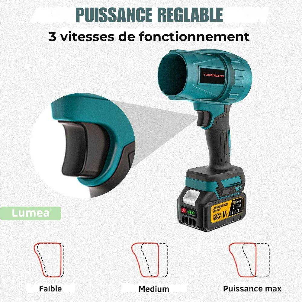 SOUFFLEUR SANS FIL TURBOWIND - Image 3