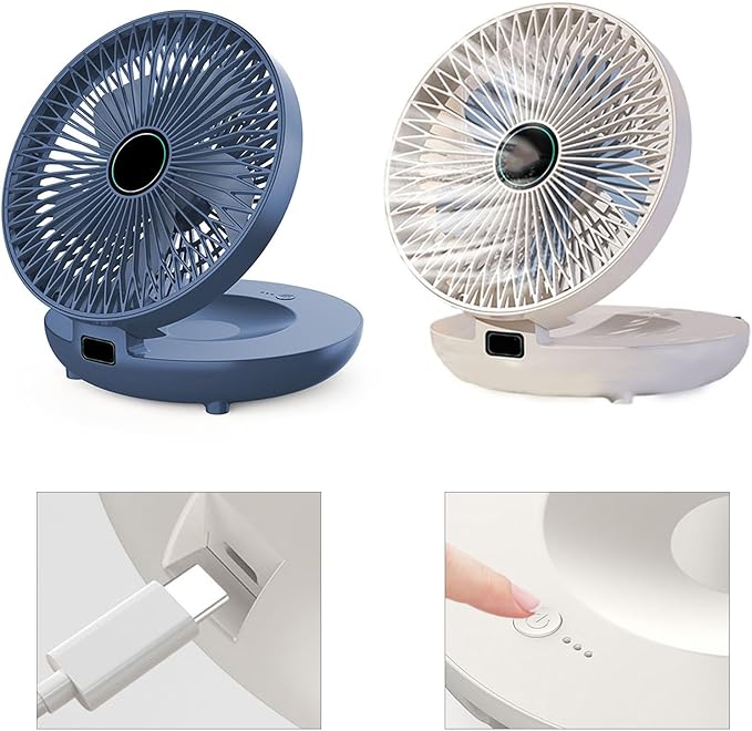 VENTILATEUR PORTABLE RECHARGEABLE - Image 3