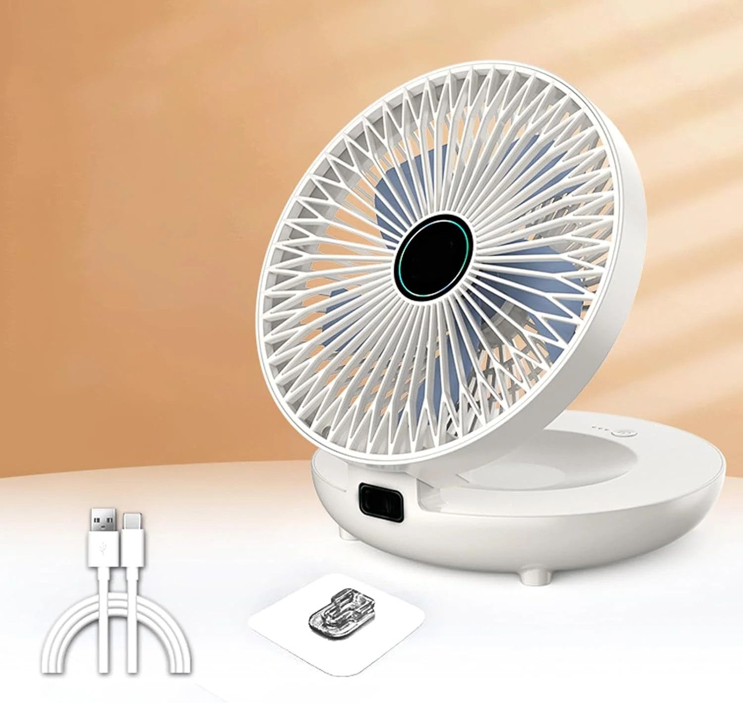 VENTILATEUR PORTABLE RECHARGEABLE - Image 4
